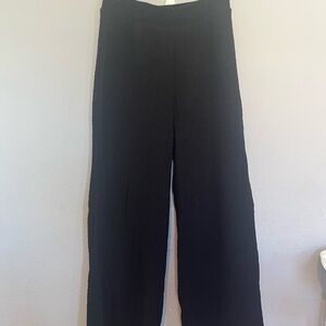 Zara Black Wide-Leg Women's Pants